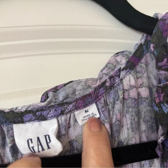 GAP Purple Floral Dress - Picture 3 of 3